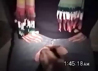 Trained hairy dog pounds a hot female