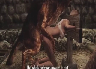 Sexual ruination for a blonde girl who cums