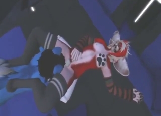 Zoophile porn with a sexy fox is going to get off