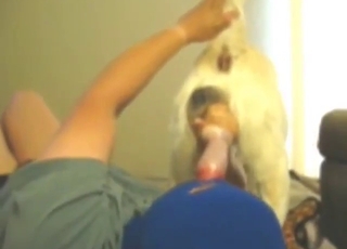 Hot fellatio for a beast that needs hot oral