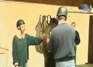 Zoophiles oversee zoo XXX with two horses