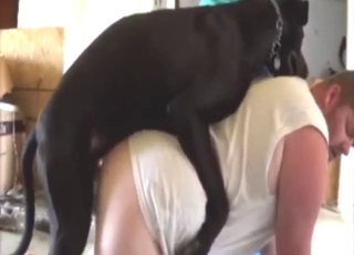 Crazy kinky guy wants to get dicked on all fours