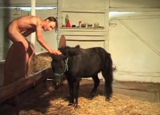 This man is masturbating in this great XXX video