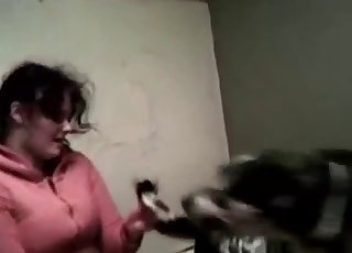 This video may not be stable but the action in it is amazing