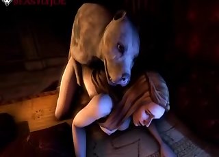 Great amateur bestiality penetration in close-up