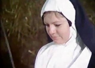 Sexy nuns are enjoying filthy bestial sex action