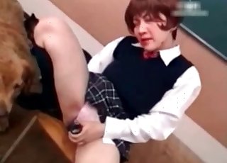Asian cockslut is acting slutty like the whore that she is