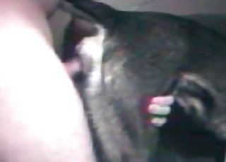 Dude shoves his cock up this tight hole