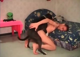 Truly sweet bestial sex with hot zoophile