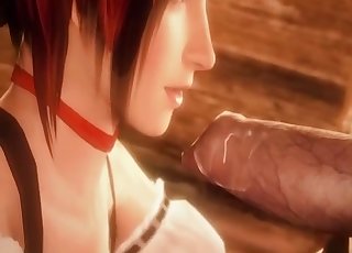 Redhead in crazy hard bestiality XXX action